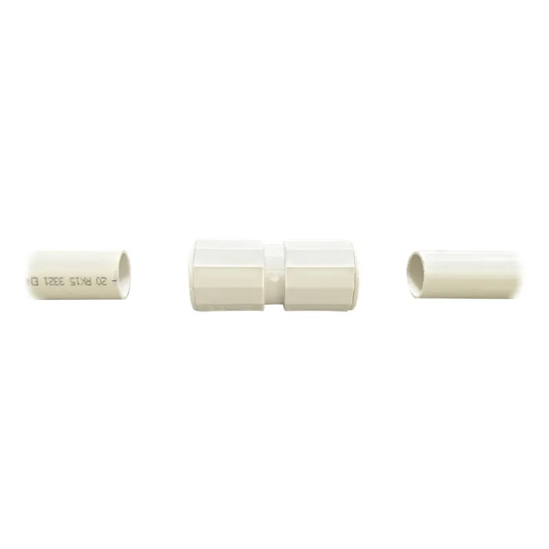 Manguito / Cople Morbidx IP67 libre de halógenos para unir tubería rígida de 32 mm (1 1/4) permite una instalación hermética no necesita pegamento