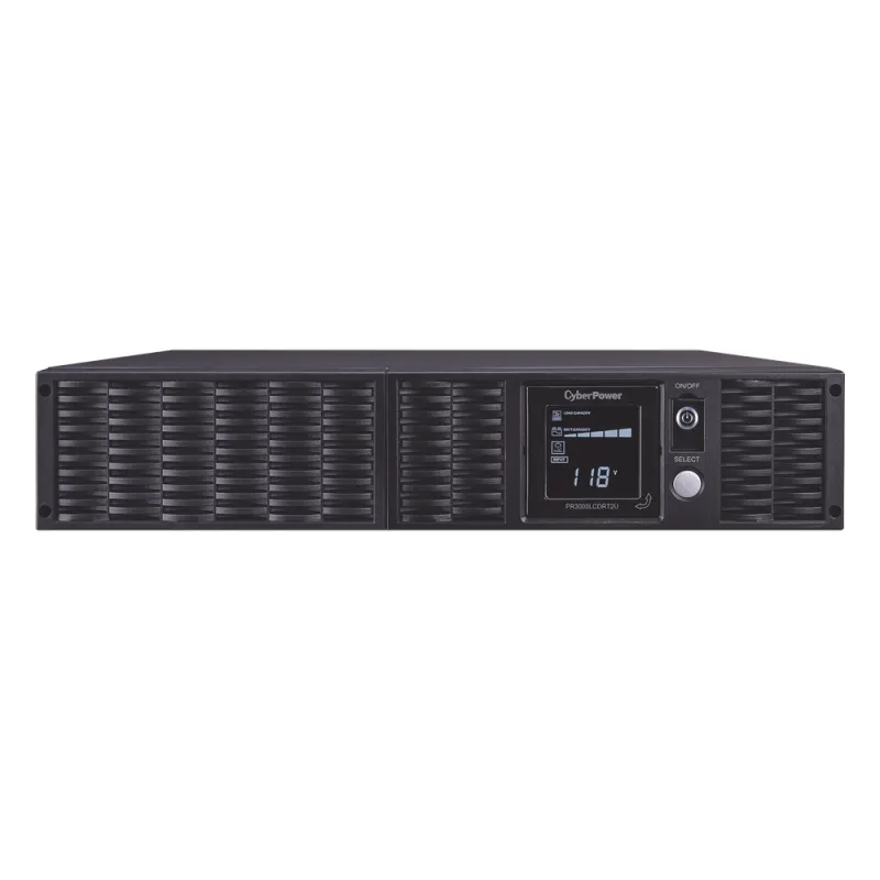 UPS de 3000 VA/2700 W, Topología Línea Interactiva, Entrada 120 Vca NEMA L5-30P, Onda Senoidal Pura, Torre o Rack de 2 UR, Con 8 Tomas 5-20R y 1 L5-30R