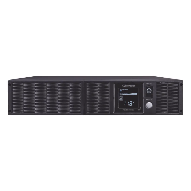 UPS de 1500 VA/1350 W, Topología Línea Interactiva, Entrada 120 Vca NEMA 5-15P, Onda Senoidal Pura, Torre o Rack 2 UR, Con 8 Tomas NEMA 5-15R