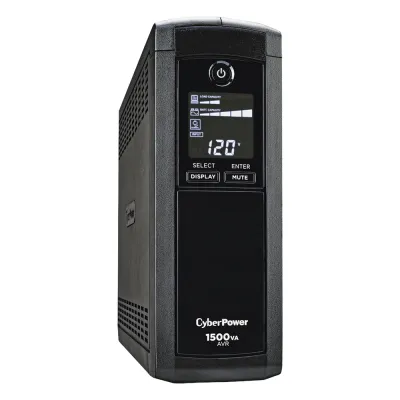 UPS de 1500 VA/900 W, Topología Línea Interactiva, Entrada 120 Vca NEMA 5-15P, Tipo Mini Torre, Con 12 Tomas NEMA 5-15R