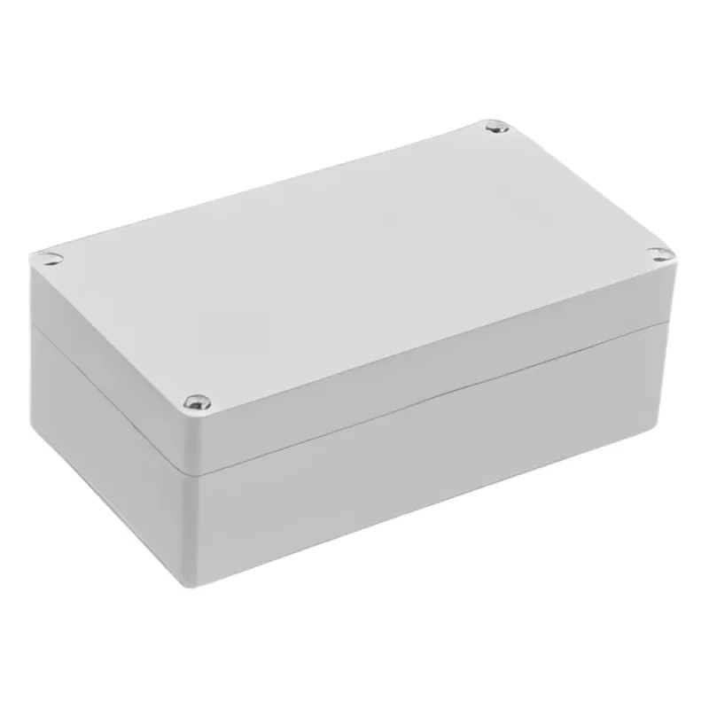 Gabinete Plástico para Exterior (IP65) de 158 X 90 x 60 mm Cierre por Tornillos.