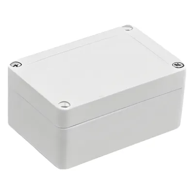 Gabinete Plástico para Exterior (IP65) de 100 x 68 x 50 mm Cierre por Tornillos.