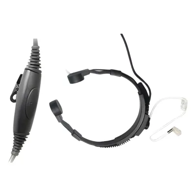 Micrófono de uso rudo de garganta para radios Motorola (MOTOTRBO?) XPR6500/ XPR6550/ DGP-4150/ DGP-6150