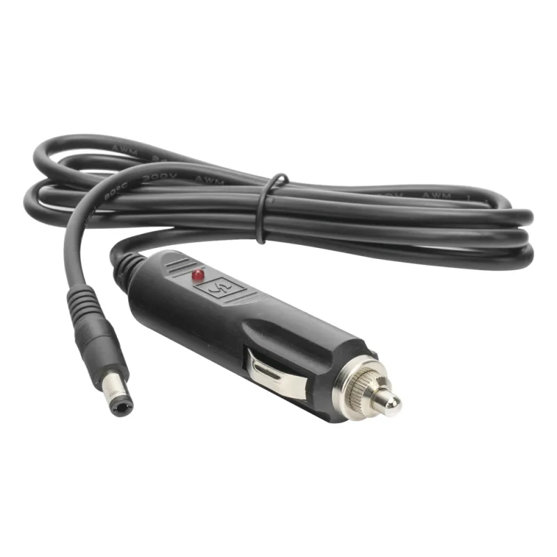Adaptador de encendedor de cigarrillos de automóvil al cable de alimentación del conector de CD para cargadores TXPRO y access points vehiculares