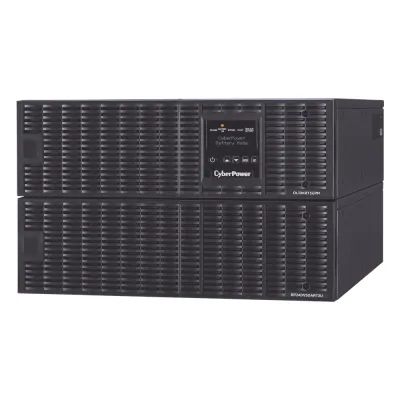 UPS de 10000 VA/9000 W, Online Doble Conversión, 200 - 240 Vac de Entrada, 200 - 240 Vac de Salida, Terminal Hardwired, Onda Senoidal Pura, Torre o Rack de 6 UR, Con 3 Tomas NEMA L6-30R