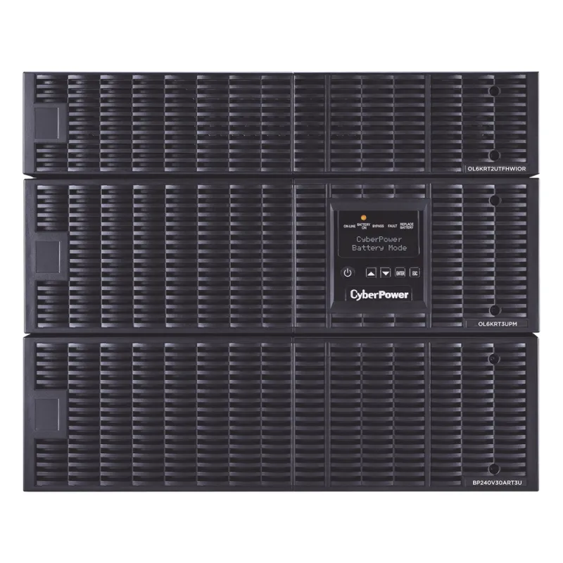 UPS de 6000 VA/5400 W, Online Doble Conversión, 200 - 240 Vac de Entrada NEMA L6-30P, 120 - 240 Vac de Salida, Onda Senoidal Pura, Torre o Rack de 8 UR, Con 6 Tomas NEMA 5-20R, 2 NEMA L6-20R y 1 NEMA L6-30R
