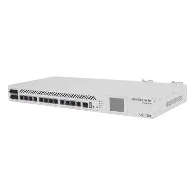 Cloud Core Router, CPU 36 Núcleos, Througput 16Gbps / 24Mpps, 12 Puertos Gigabit Ethernet, 4 Puertos SFP y 4 GB de memoria, Ideal para IPsec