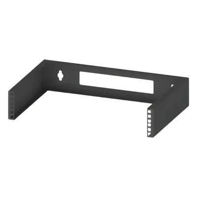 Rack Abierto de montaje en Pared, de 19in, Espacio para 2 Unidades de rack, Se envía el Gabinete Armado.