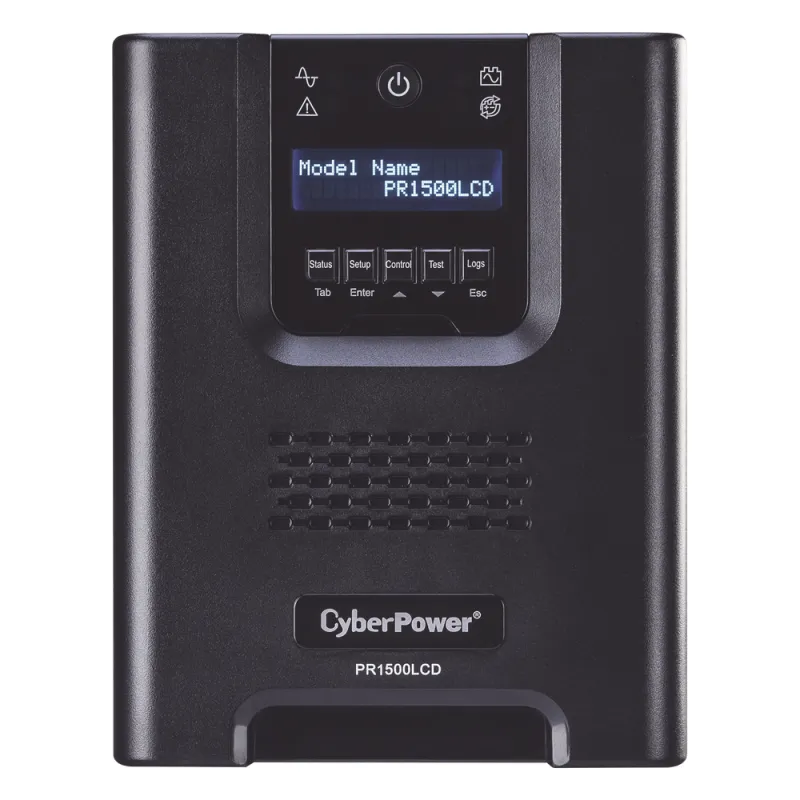 UPS de 1500 VA/1500 W, Topología Línea Interactiva, Entrada 120 Vca NEMA 5-15P, Onda Senoidal Pura, Mini Torre, Con 8 Tomas NEMA 5-15R