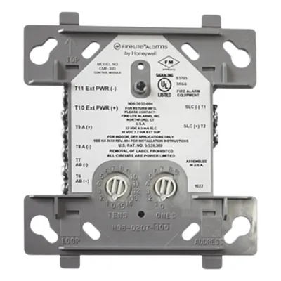 Módulo de control direccionable para circuito de notificación (NAC) Clase A o B, 24 Vcc, hasta 3 amperes
