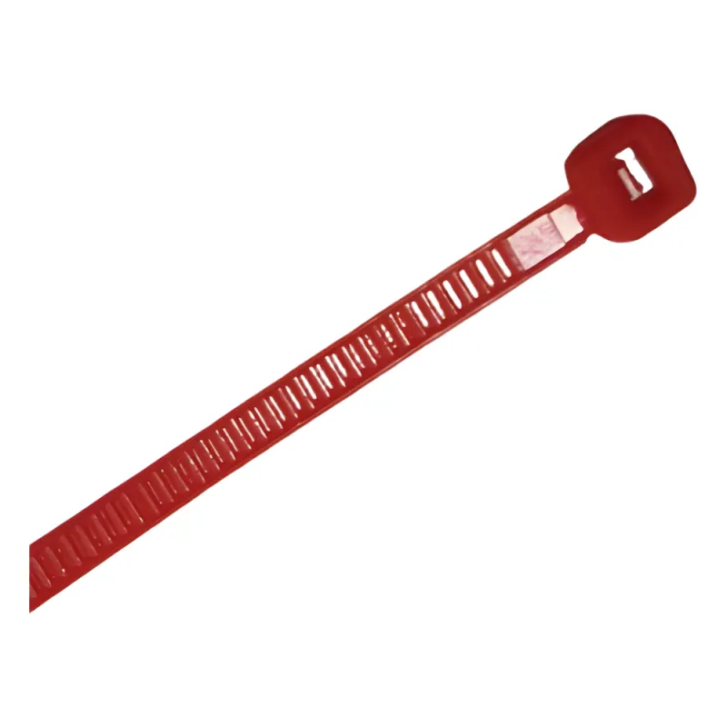Cincho de nylon color rojo 4.8 x 300mm (100pzs) (4200-04003)
