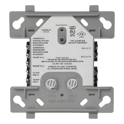 Módulo monitor direccionable dual de 2 circuitos IDC Clase B para lazo SLC de paneles inteligentes Fire-Lite