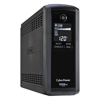 UPS de 1350 VA/815 W, Topología Línea Interactiva, Entrada 120 Vca NEMA 5-15P, Tipo Mini Torre, Con 10 Tomas NEMA 5-15R