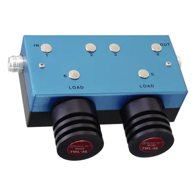 Aislador Doble para 118-174 MHz, 70 dB de Aislamiento, Ajustable en ± 4 MHz, hasta 100 Watt.