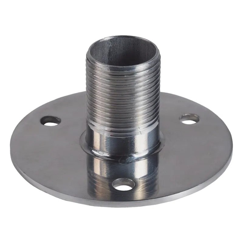 Montaje recto de 1" / Acero Inoxidable / Base con Brida