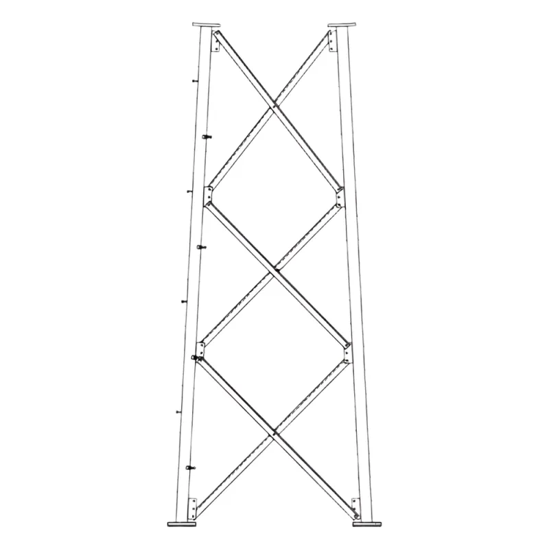 Sección 11 Base para Torre Autosoportada línea SSV (Código de Fábrica: 11N332)