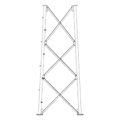 Sección 10 Base para Torre Autosoportada línea SSV (Código de Fábrica: 10N183)