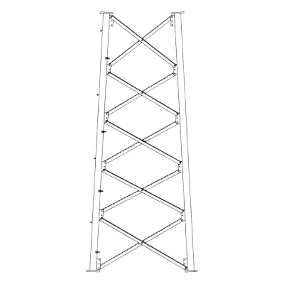 Sección 6 Base para Torre Autosoportada línea SSV (Código de Fábrica: 6N62)