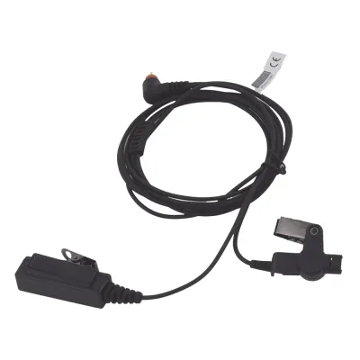 Micrófono - audífono de dos hilos con tubo acústico de grado médico con conector de 2.5mm para MOTOROLA