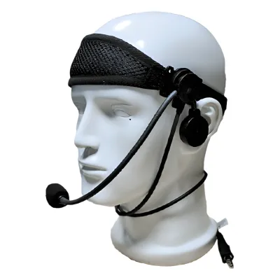 Auriculares Militares con micrófono de brazo fleible ligro IP67 para HYTERA TC320/1688