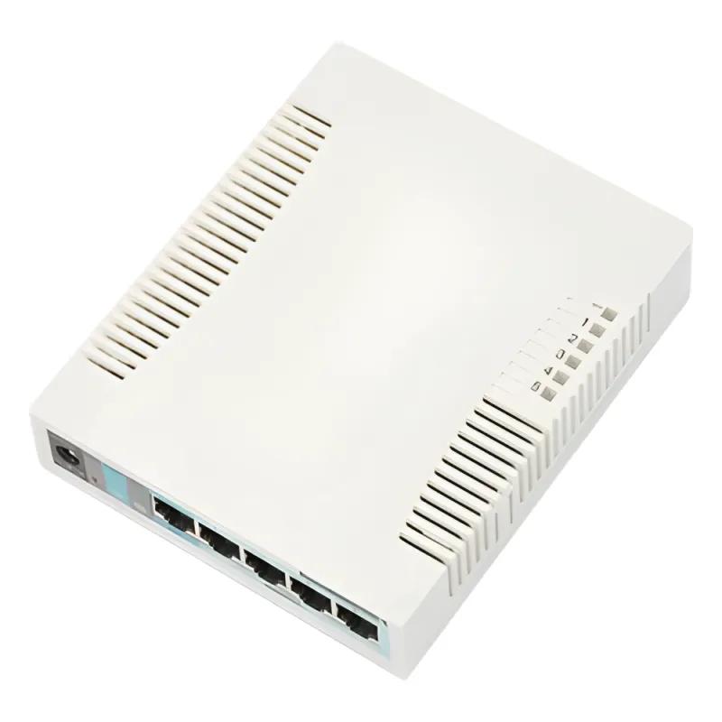 Switch Mikrotik 5 puertos Gigabit Ethernet y 1 SFP