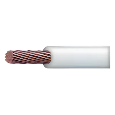 Cable THW-LS / Calibre 10 AWG / 19 Hilos / Color Blanco / Venta por Metro