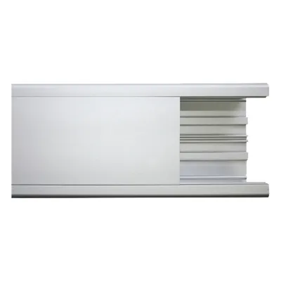 Canaleta de aluminio, 99 x 72 mm, tramo de 3m. (8101-80300)