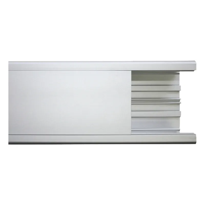 Canaleta de aluminio, 99 x 72 mm, tramo de 3m. (8101-80300)