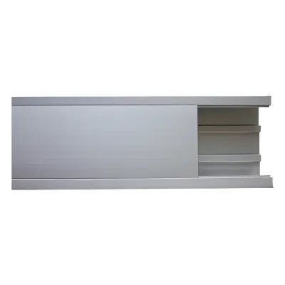 Canaleta de aluminio, 100 x 51 mm, tramo de 3m. (8401-81300)