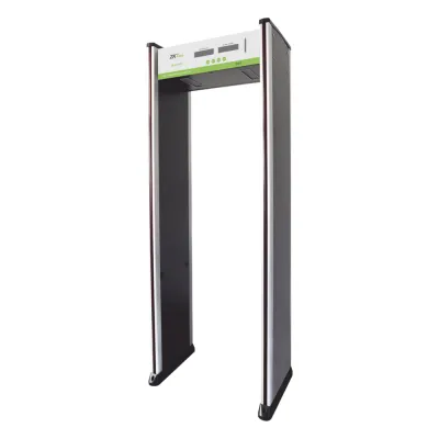 Arco Detector de Metales de 6 Zonas / Sensor IR / Contador de personas / Contador de alarmas.