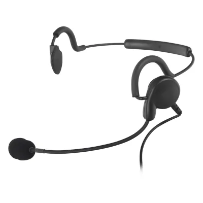 DIADEMA POR DETRÁS DE LA CABEZA CON BOMM FLEXIBLE P/ ICOM ICF-1000D/ ICF-2000D.