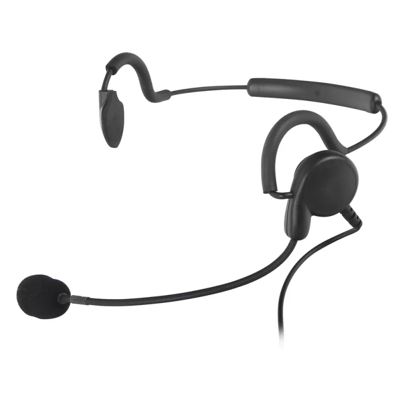 DIADEMA POR DETRÁS DE LA CABEZA CON BOMM FLEXIBLE P/ ICOM ICF-1000D/ ICF-2000D.