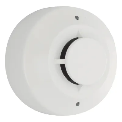 Detector fotoeléctrico de humo inalámbrico direccionable con base incluida, para red mallada SWIFT