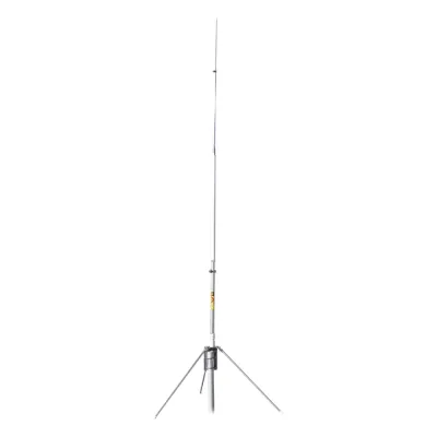 Antena Base VHF, de Aluminio / Fibra de Vidrio , Rango de Frecuencia 136-148 MHz, 3 dB de Ganancia