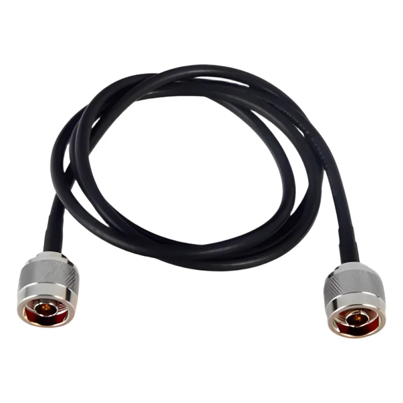 Jumper de 110 cm (43.31 Pulgadas) Fabricado con Cable RG-58U-SYS, Conectores N en Ambos Extremos.