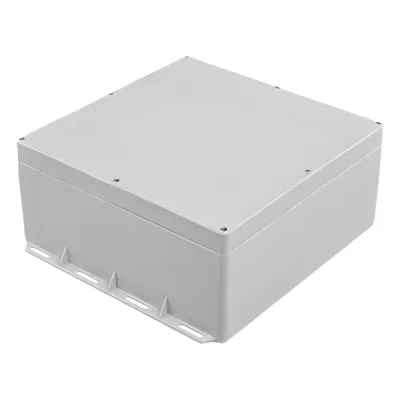 Gabinete Plástico para Exterior (IP65) de 300 x 300 x 150 mm Cierre por Tornillos.