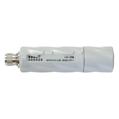 (GrooveA 52) Punto de Acceso, Doble Banda (2.4 ó 5 GHz) 802.11 a/b/g/n, Hasta 500mW, Incluye Antena Omnidireccional de 6 dBi.