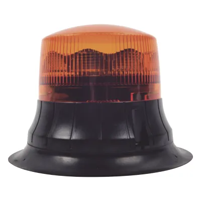 Burbuja LED giratoria de color ámbar, 9 LEDs, montaje magnético