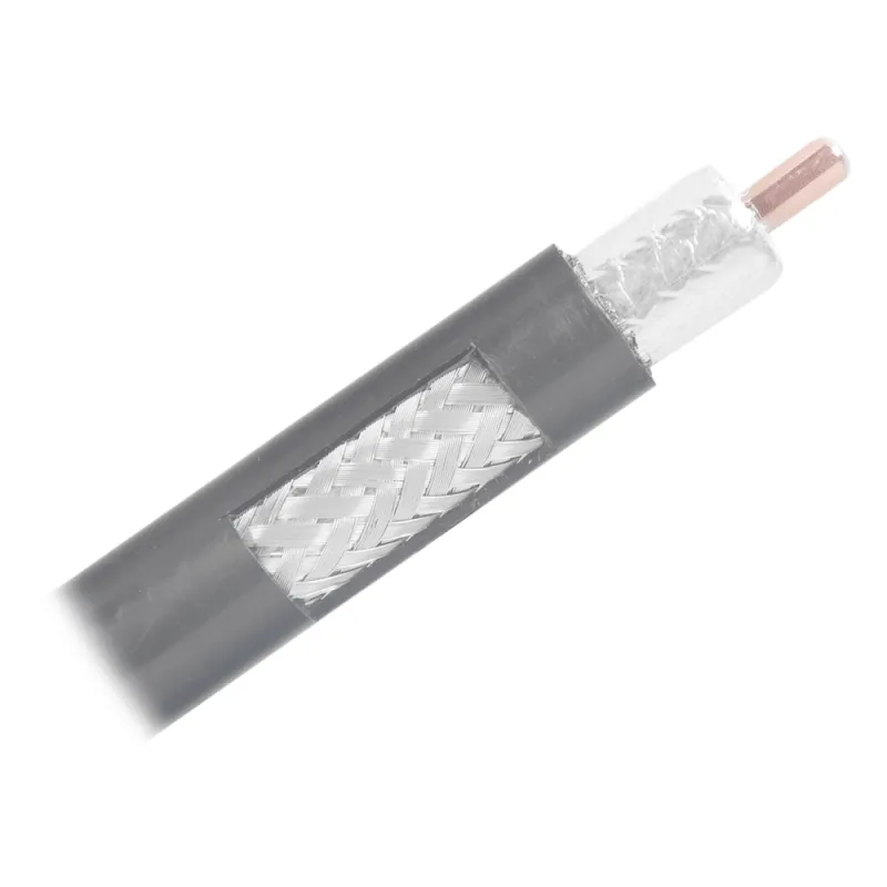 Carrete de 305 Metros (1000 Pies), Cable Coaxial de 1/2 de Baja Pérdida, LMR600 de 50 Ohms