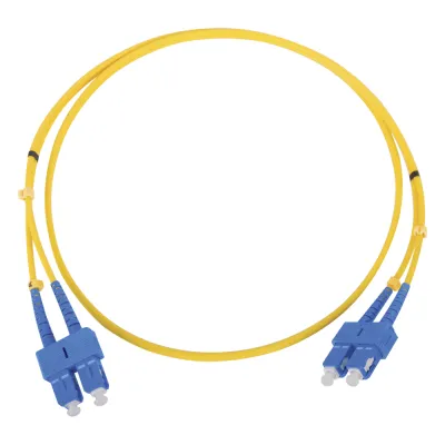 Jumper de Fibra Óptica Monomodo SC/SC Duplex de 1 Metro (3.28 Pies)
