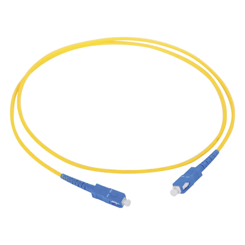 Jumper de Fibra Óptica Monomodo SC/SC Simplex de 1 Metro (3.28 Pies)