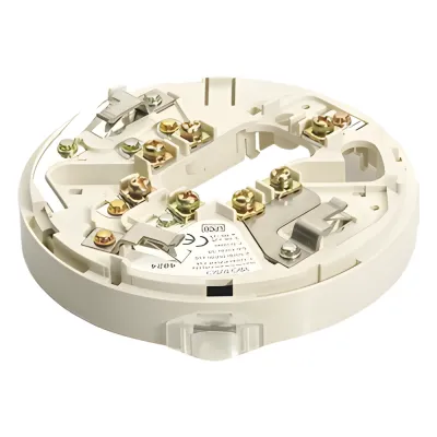 Base De 4" Color Hueso Con Aislador De Cortocircuito Para Sensores Análogos Direccionales Hochiki (0300-04790)