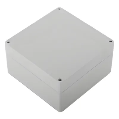 Gabinete Plástico para Exterior (IP65) de 160 x 160 x 90 mm Cierre por Tornillos.