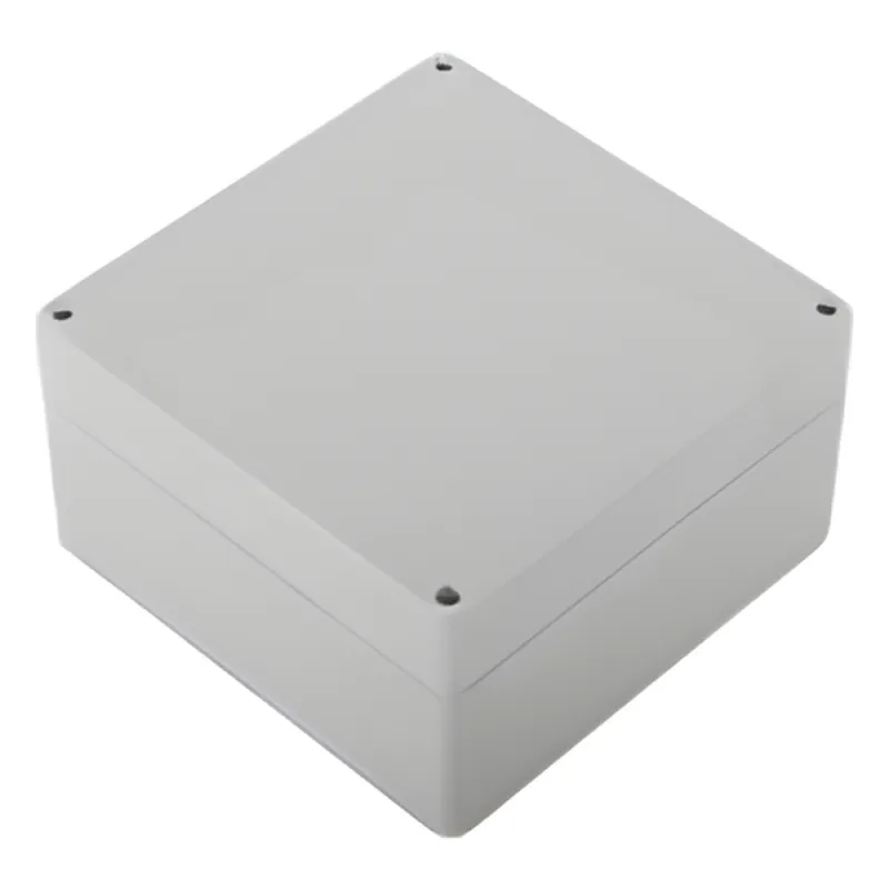 Gabinete Plástico para Exterior (IP65) de 160 x 160 x 90 mm Cierre por Tornillos.