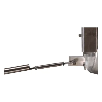 Montaje ajustable para mayor estabilidad y alineación de antenas JRMA01200 y JRCDD35DUPLEX