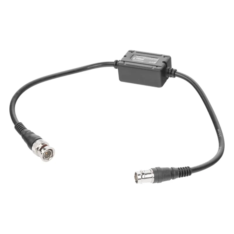 AISLADOR DE TIERRA por BNC / ELIMINE eficazmente los problemas en el video como el RUIDO, DIAFONIA, INDUCCIÓN e INTERFERENCIAS causadas por los lazos de tierra. Compatible con cámaras HD-TVI/CVI/AHD/CVBS de hasta 2 MP.