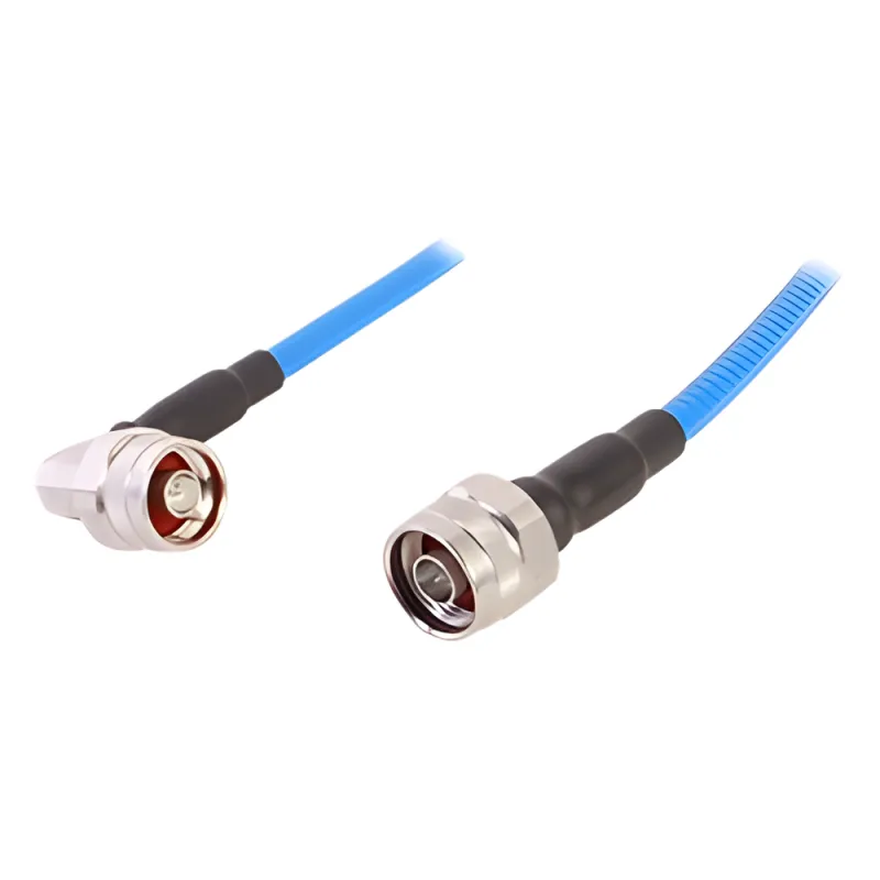 Cable Flex SSP-250-LLPL (1/4 Diam.) de 1 Metro (3.28 Pies), Bajo PIM (?-155 dBc), Conectores N Macho a N Macho en A/R, 0-6 GHz.