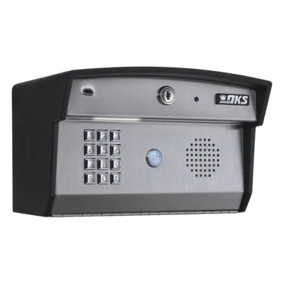 Access PLUS DKS / Atienda la puerta aún sin estar en casa! / Interfon telefónico / 27 números celulares / Control de acceso / 2 puertas / Lineas A/D