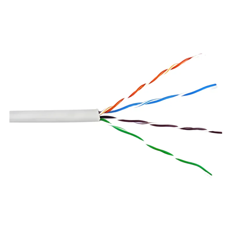 Bobina de Cable de 305 Metros (1000 Pies) UTP Cat6 Riser / Color Blanco / UL, CMR, Probado a 350 Mhz / Para Aplicaciones de CCTV, Redes de Datos, IP Megapixel, Control RS485