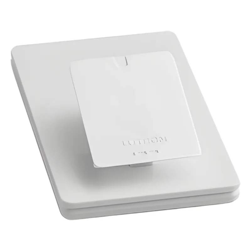 Pedestal de mesa para un control Pico, base antideslizante con peso, color blanco, para sistemas de iluminación y persianas Lutron